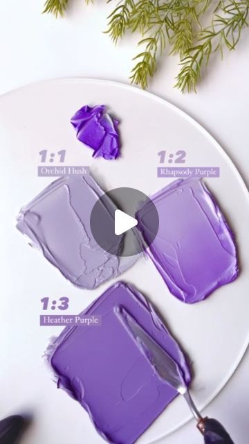 Purple Colour Mixing, Mixing Paint Colors, Color Mixing Chart, Color Lavanda, Colour Mixing, Colour Wheel, Cupcake Frosting, Colorful Cakes, Make Color