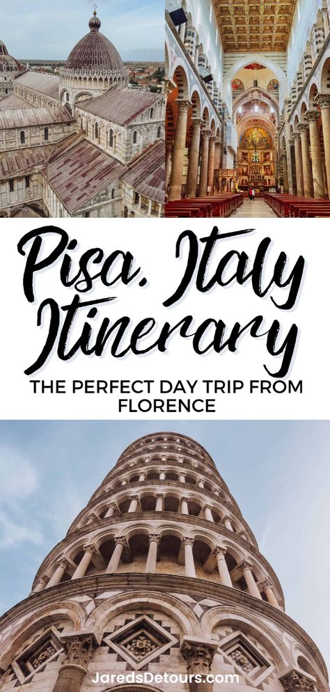 If you’re planning your Italy travel itinerary, a day trip to Pisa is a must, and it’s just a quick trip from Florence. This Pisa travel itinerary covers top things to do, where to eat, and, of course, tips for visiting the Leaning Tower of Pisa. Get all the details you need for a great day trip from Florence to Pisa! Italy Travel Itinerary, Driving In Italy, Italy Travel Outfit, The Leaning Tower Of Pisa, Pisa Italy, Tower Of Pisa, Europe Trip Itinerary, Italy Itinerary, Explore Italy