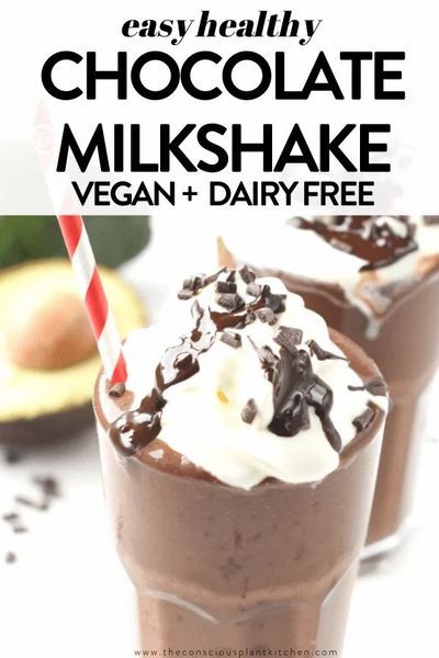 Chocolate Milkshake VEGAN #chocolate #milkshake #vegan #vegansmoothie #vegan #dairyfree #healthy #recipe #paleo #almondmilk #best #milkshake #veganmilkshake #chocolate #dairyfree Healthy Chocolate Milkshake, Vegan Healthy Snacks, Dairy Free Milkshake, Avocado Milkshake, Healthy Chocolate Smoothie, Thick Vegan, Chocolate Avocado Smoothie, Vegan Protein Shake, Chocolate Banana Smoothie