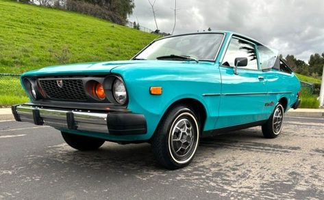 Who remembers the Datsun B-210 from the 1970s? This '76 edition looks brand new and only has 20,000 miles. Is that even possible? Datsun B210, Best Barns, Sell Car, Car Brand, Vw Beetle, Barn Finds, Vw Beetles, The 1970s, Vintage Cars