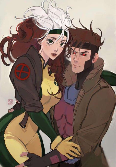 Rouge Xmen, Leona League Of Legends, Gambit X Men, Xman Marvel, Gambit Marvel, Dc Comics Vs Marvel, Marvel Rogue, Rogue Gambit, Marvel Couples