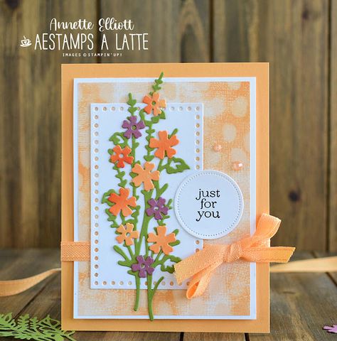 AESTAMPS A LATTE: Flowers of Beauty for Sunday Stamps! Stampin Up Unbounded Beauty Dsp Cards, Stampin Up Flowers Of Beauty, Flowers Of Beauty Stampin Up Cards, Card Decoration Ideas, Beauty Suite, Flower Dies, Dsp Cards, Cards Flowers, Card Decoration