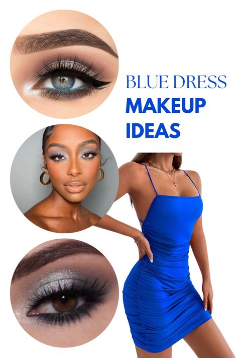 From pastel to navy, blue dresses are always in style. But finding the perfect makeup to match can be a challenge. Luckily, this Pinterest board is here to help! We've gathered a collection of stunning makeup looks that pair flawlessly with any shade of blue. Whether you're aiming for a subtle and natural look or something more dramatic and bold, you're sure to find inspiration here. Don't forget to use #MakeupForBlueDresses when you try out these looks for your next special occasion! Stunning Makeup Looks, Common Makeup Mistakes, Becoming A Makeup Artist, Makeup Artist Business, How To Do Makeup, Makeup Mistakes, Stunning Makeup, Skin Prep, Dress Makeup