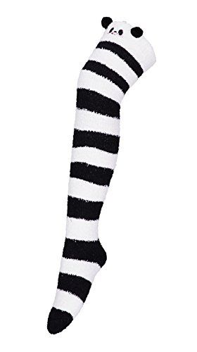 Urban CoCo Women's Cartoon Fuzzy Socks Winter Warm Over K... https://www.amazon.ca/dp/B075SYD6Y9/ref=cm_sw_r_pi_awdb_t1_x_5vE6DbNH8XYVW Fuzzy Socks, Knee High Socks, Red Stripe, Winter Casual, High Socks, Thigh Highs, Black Stripes, Warm Winter, Women Lingerie