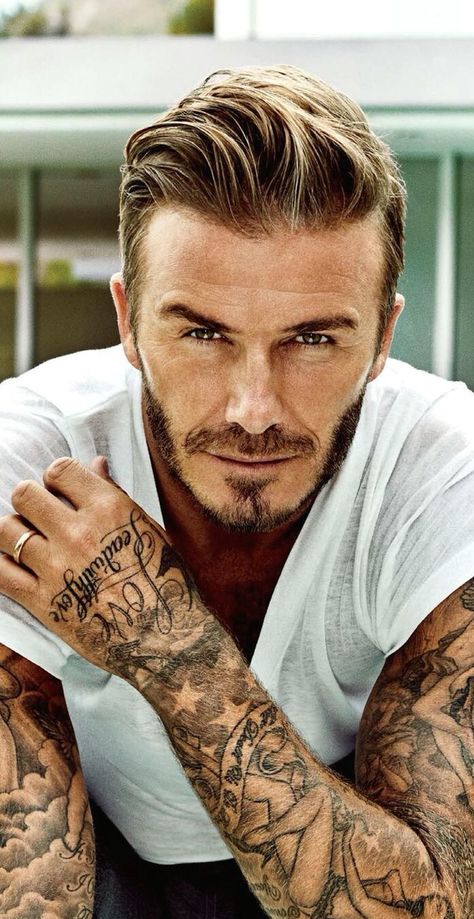 David Beckham David Beckham Hair, Beckham Neck Tattoo, David Beckham Hand Tattoo, David Beckham Photoshoot, David Beckham Hairstyle Undercut, David Beckham Neck Tattoo, David Beckham Portrait, David Beckham Haircut, Beckham Haircut