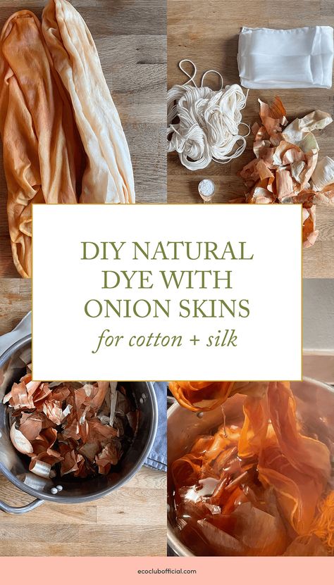 Natural Dye Recipes, Dyeing With Onion Skins, Onion Dye Fabric, Natural Clothing Dye Diy, Natural Wool Dye, Natural Clothing Dye, Onion Skin Dye, Earth Creature, Playful Pioneers