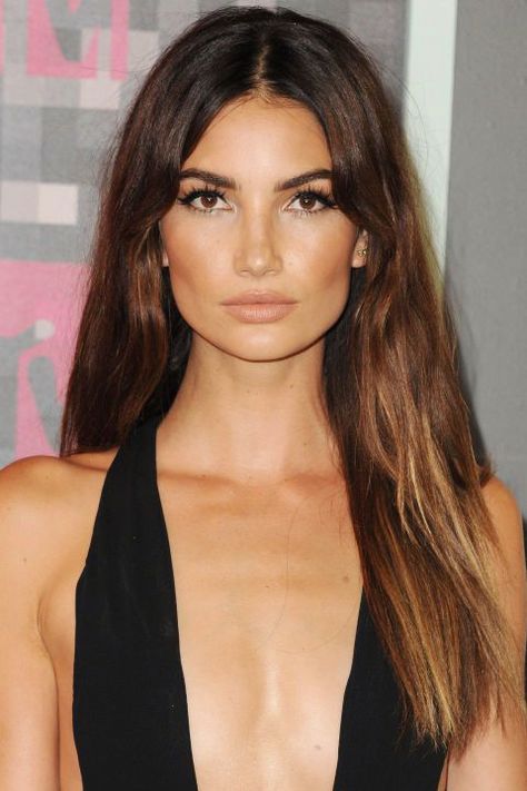 01-5 Romantic Hairstyles for Valentine's Day-This Is Glamorous Long Hair Haircut, Sherilyn Fenn, Celebrity Haircuts, Luscious Hair, Lily Aldridge, Dip Dyed, Skin Complexion, Natural Beauty Tips, Haircuts For Long Hair