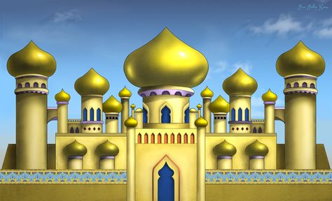 Stock: Aladdin Arabian Palace backdrop by Greyfaerie4 on DeviantArt Alladin Castle, Aladin Castle, Princess Jasmine Castle, Agrabah Palace, Aladdin Castle, Arabian Castle, Aladdin Palace, Jasmine Castle, Aladin Disney