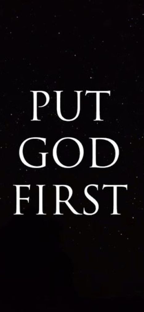 Put God First Wallpaper, God First Wallpaper, Put God First, Quotes Prayer, Wallpaper Black, Bible Quotes Prayer, God First, Scripture Quotes, Christmas Art