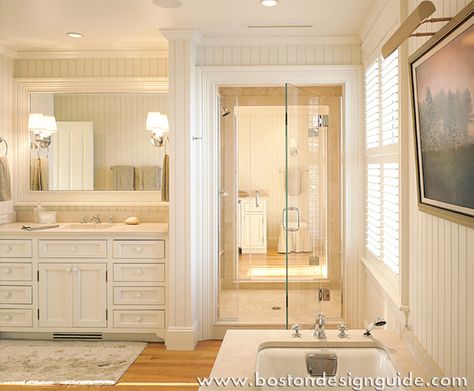 Patrick Ahearn Architect | Architecture and Interiors in Boston, MA | Boston Design Guide Patrick Ahearn Architect, Patrick Ahearn, Cherry Bark, Boston Design, Rooms Design, Dream Bath, Architecture Interiors, Design Guide, House Bathroom