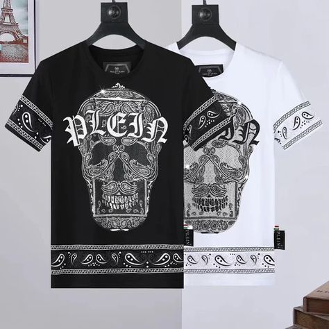 Philipp Plein T Shirt, Pocket Stitching, Long T, Long T Shirt, T Shirt Style, Bear T Shirt, Philipp Plein, Style T Shirt, Long Tshirt