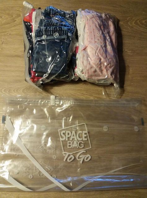 Slimme trucs voor het inpakken van je bagage.. Space Bags, Van