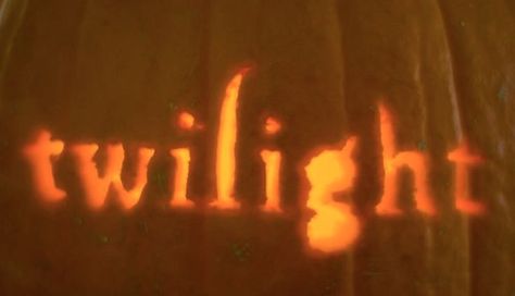 twilight carved into pumpkin Twilight Pumpkin Carving, Twilight Pumpkin, Pumkin Carving, Pumpkin Carving, Pumpkins, Neon Signs, Carving, Neon, Halloween