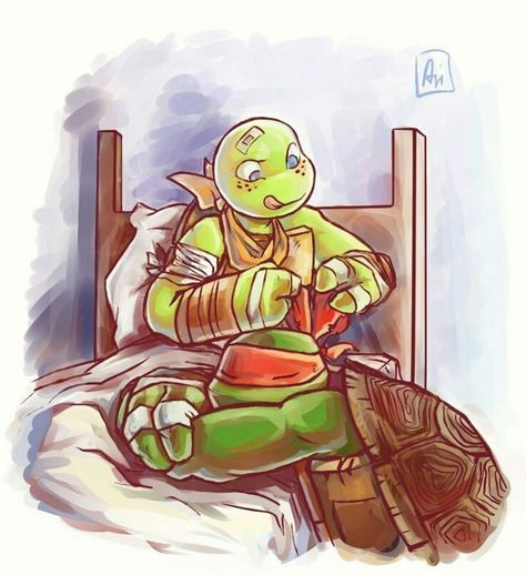 Mikey messing with Raph Tmnt Mikey, Raphael Tmnt, Tmnt Characters, Tmnt Comics, Teenage Mutant Ninja Turtles Artwork, Teenage Mutant Ninja Turtles Art, Ninja Turtles Artwork, Tmnt Artwork, Tmnt Art