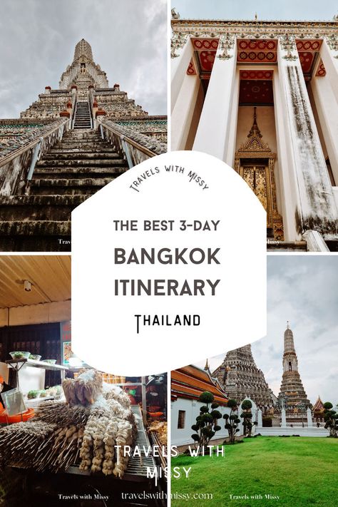 One of the best cities in Southeast Asia most travelers skip out on. Spend your 3 day Bangkok itinerary exploring Chinatown, Bangkok temples, and some of the best shopping in Bangkok. If you're a bit confused as to what to do in Bangkok check out this Bangkok itinerary that gives you an insight into this bustling metropolis. Bangkok Temples, Chinatown Bangkok, Bangkok Itinerary, Shopping Food, Best Cities, Metropolis, Southeast Asia, Bangkok, Thailand