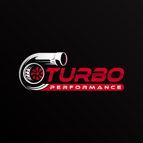 Vector turbo service automotive logo tem... | Premium Vector #Freepik #vector #car #red #transportation #business Car Garage Logo, Store Moodboard, Bmw Garage, Turbo Logo, Pistons Logo, Transportation Business, Garage Logo, Automotive Logo, Spray Paint Art