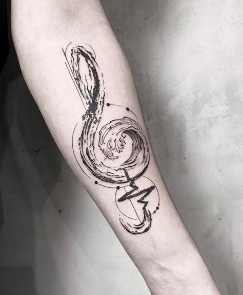 Musical Forearm Tattoo, Drummer Tattoo, Music Tats, Music Symbol Tattoo, Feminine Shoulder Tattoos, Shoulder Cap Tattoo, Logo Marvel, Music Notes Tattoo, Mystical Tattoos