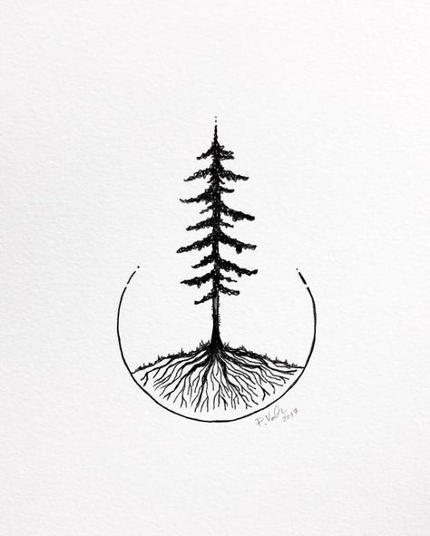 With family names in roots.... Small Nature Tattoo, Tree Tattoo Ankle, Tattoo Nature, Kunst Tattoos, Nature Tattoo, Geometric Tattoos, Tree Sketches, Tattoos Art, Arrow Tattoo