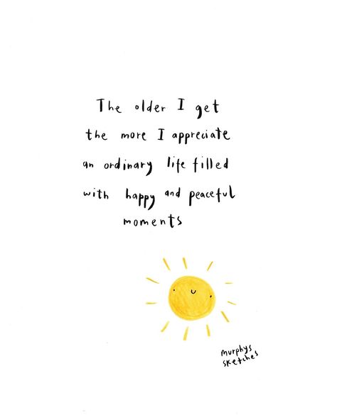 This x10000 ☀️ The older I get the more I appreciate how lucky it is to have an ‘ordinary’ life, and to enjoy small moments of happiness and simplicity. Life Is Made Of Small Moments Quotes, Happiness In Small Things Quotes, Enjoy Life Quotes Happiness, Small Happiness, Enjoying Life Quotes, Simple Happiness, Everyday Happy, Moments Quotes, Small Quotes