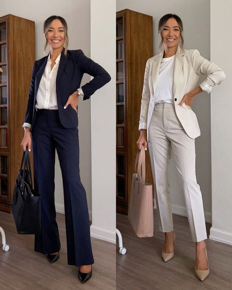 2023 Workwear Women, Chic Job Interview Outfit, Work Mixer Outfit, New York Work Outfit Professional Women, Office Presentation Outfit, Business Dress Code Women, Life With Jazz Outfits, Cooperate Outfits For Women, Court Outfit Women