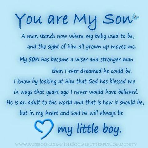 To both my sons❤️❤️- I am so proud of my sons, they have turned into grown men that anyone could be proud of! Mother Son Quotes, Son Poems, Son Quotes From Mom, Son Birthday Quotes, Birthday Wishes For Son, Happy Birthday Son, Son Quotes, I Love My Son, Happy Birthday To Us