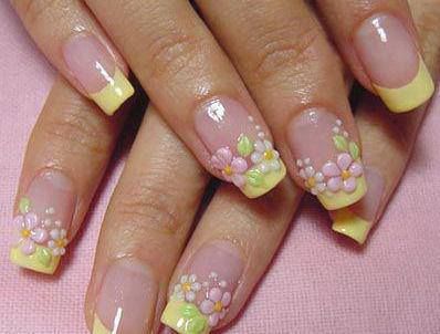 30 Nail Designs That We Love Springtime Nails, French Manicure Acrylic Nails, Pink French Manicure, Artistic Nails, Tips Nails, Glitter French Manicure, French Manicure Designs, Really Cute Nails, Super Nails