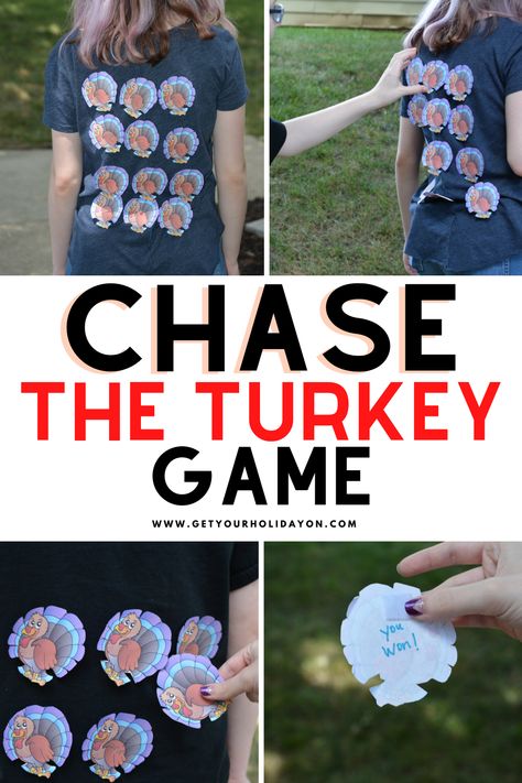 Get ready to go on a play hunt like no other chase for turkey before! We give you a fun fall activity that kids or adults can make and take for free to Thanksgiving with them! #fall #thanksgiving Thanksgiving Playdate Ideas, Fall Party Activities For Kids School, Turkey Hunt Game For Adults, Turkey Games For Preschoolers, Thanksgiving Games Outdoor, Fall Family Fun Ideas, Outdoor Thanksgiving Games For Kids, Activity Days Thanksgiving Ideas, Thanksgiving Themed Games For Kids