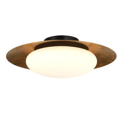 Semi flush mount lighting