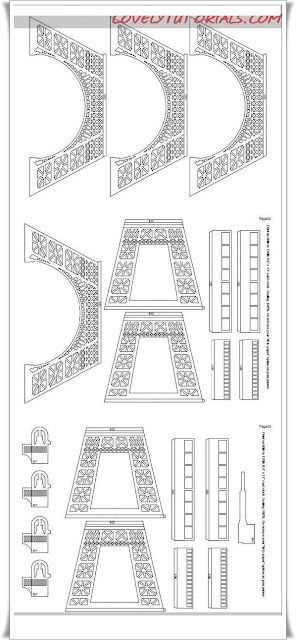 Diy Royal Icing, Eiffel Tower Craft, Diy Eiffel Tower, Paris Themed Cakes, Eiffel Tower Cake, Royal Icing Templates, Paper Buildings, Cake Decoration Ideas, Cake Templates