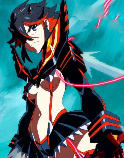 Ryuko Matoi, Kill La Kill, Anime Character, Hair, Anime, Black