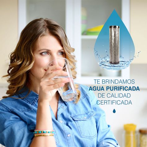 Te brindamos agua #purificada de calidad certificada!  Solicita una cita aquí http://bit.ly/AcquafilterApp Water Bottle Label Design, Ro Water Purifier, Contaminated Water, Bottle Label Design, Water House, Social Post, Healthy Water, Banner Background, Water Purification