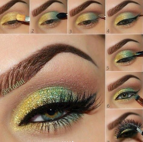 Eye Makeup Tutorial For Beginners, Maquillage Yeux Cut Crease, Make Up Designs, Drag Make-up, Make Up Tutorials, Eye Makeup Steps, Makeup Step By Step, Inspired Makeup, Makeup Tricks