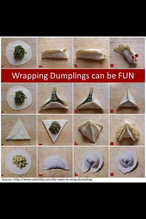 Dumplings Asian Recipe, Dumplings, Food Hacks, Asian Recipes, Canning, Tableware