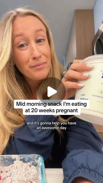 Lauren Hubert MS, RD | Weight Loss Dietitian on Instagram: "Where are all my ladies who like SWEET snacks!?🙋🏼‍♀️

Here's what I ate for a healthy snack this morning as a Dietitian who's 20 weeks pregnant and wants to eat nourishing foods during her pregnancy🎀

A main focus for me has been finding ways to add in more fiber into my diet, especially after the first trimester. This recipe is always a go to for me, and it's almost like having dessert at 10am

Chia Seed Pudding Recipe:
➡️ 12 tbsp chia seeds
➡️ 1 cup nonfat plain greek yogurt
➡️ 3 cups unsweetened vanilla almond milk
➡️ 3 tbsp honey
➡️ Mixed in a handful of raspberries

I then served it with fresh blueberries and a little bit of lite pancake syrup on top... I licked the spoon clean it was delicious🤤

Want more simple tips and Healthy Snacks Pregnancy, Chia Seed Recipes Healthy, Easy Pregnancy Snacks, Pregnancy Breakfast Ideas, Snacks For Pregnant Women, Healthy Pregnancy Meals, Pregnancy Breakfast, Healthy Pregnancy Snacks, Pregnancy Recipes