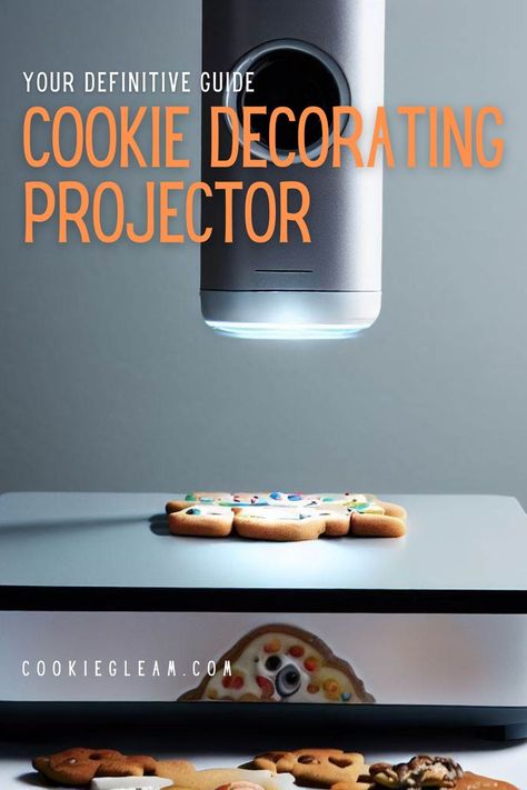 Cookie Decorating Projector: Your Definitive Guide Cookie Projector How To Use, Best Projector For Cookie Decorating, Cookie Decorating Projector, Projector For Cookie Decorating, Cookie Projector, Cookie Decorating For Beginners, Homemade Projector, Art Projector, Royal Icing Templates