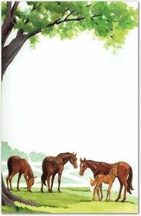 Kentucky Derby Invitations, Derby Invitations, Horse Invitations, Horse Birthday Invitations, Horses Grazing, Horse Background, Farm Invitation, Waterslide Decal Paper, Horse Birthday Parties