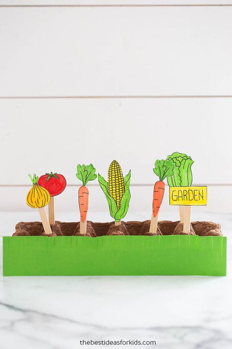 Autumn Vegetables Craft Kids, Vegetable Art And Craft, Vegetables Activities For Kids, Vegetables Craft, Vegetable Activity For Kids, Arts And Crafts For Kids Easy, Arts And Crafts For Kids Toddlers, Vegetable Crafts, Easy Craft For Kids