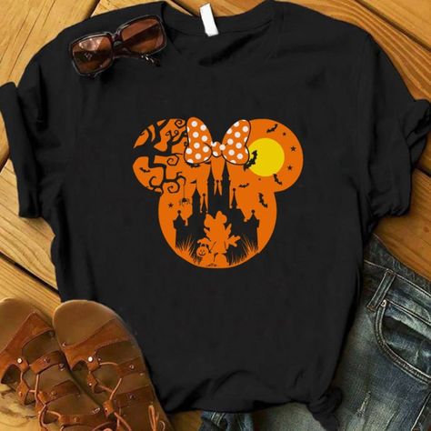 Not-So-Scary Halloween Shirts for the Family Disney Trick Or Treat, Disney Svgs, Fall Disney, Cricut Disney, Disney 2023, Not So Scary Halloween Party, Mouse Halloween, Not So Scary Halloween, Disney Halloween Shirts