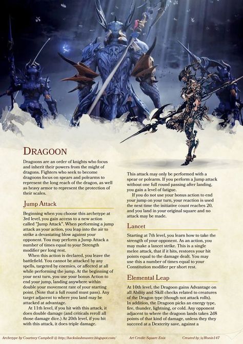 #fighter #subclass Final Fantasy Dnd 5e, Martial Archetype, Dnd Aesthetic, D D Classes, Dnd Campaign, Dnd Classes, Dnd Races, Dungeons And Dragons 5e, Dnd Ideas