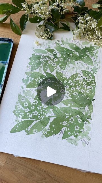 Kate Rebecca Leach on Instagram: "Have you ever tried using masking fluid? It’s a great way to protect white space if you want to add washes of paint over the top! I (annoyingly!) forgot to film the paint stage so here you can see the masking fluid, then paint on top, masking fluid being removed and them embellishment! Let me know what you think! 🌿🌿🌿

#abstractwatercolour #essoldodesign #floralart #learnwithinstagram" Masking Fluid Art, Kate Rebecca Leach Painting, Masking Fluid Watercolor Ideas, Masking Fluid Watercolor, White Space, Fluid Art, Over The Top, O Design, What You Think