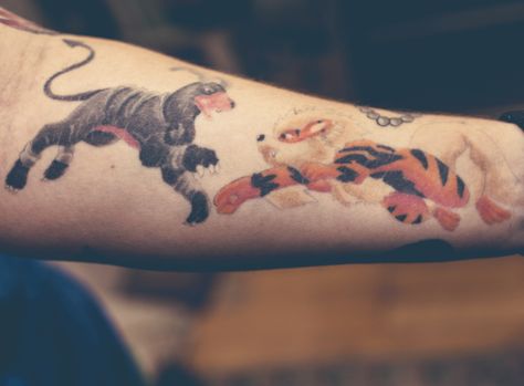 Houndoom Tattoo, Arcanine Tattoo, Pokemon Tattoo, In The Navy, The Navy, Pokemon Art, I Tattoo, I Decided, 20 Years