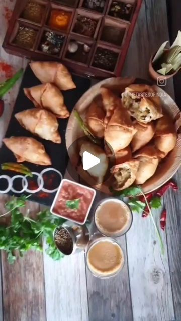 60 likes, 7 comments - thetastesofindia on February 26, 2023: "Aloo Samosa - Holi Special Series 👉Recipe link in the story.... Follow @thetastesofindia for m..." Aloo Samosa, Holi Recipes, Samosa Recipe, Holi Special, Samosa, Street Food, The Story, On Instagram