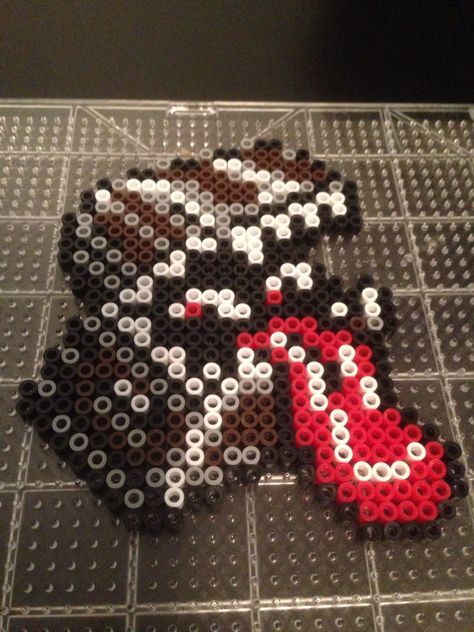 Dragon Quest Mimic Dnd Perler Bead Patterns, Dnd Perler Beads, Dungeons And Dragons Perler Beads, Dungeons And Dragons Pixel Art, Perler Bead Dragon, Dragon Perler Bead Patterns, Cthulhu Perler, Metroid Perler Beads, Perler Beads Final Fantasy Vii