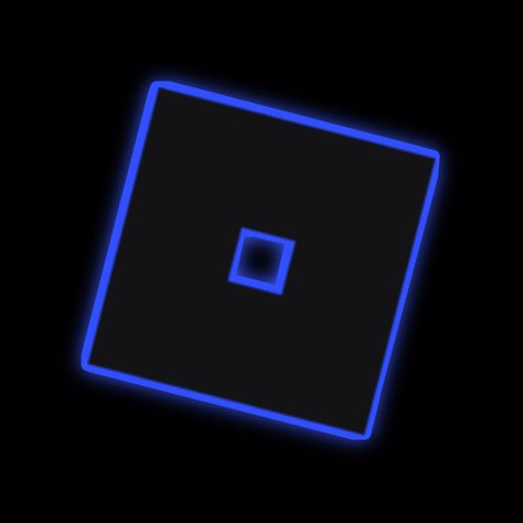 Dark Blue App Icons Aesthetic Neon, Black And Blue Icons For Apps, Blue Roblox Logo, Neon Blue App Icons, Apple Layout, Roblox Logo, Whatsapp Logo, Black And Blue Wallpaper, Pinterest Icon