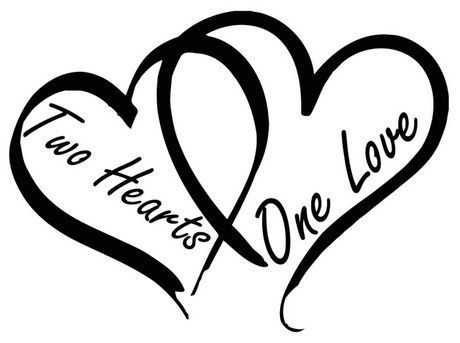 Two Hearts One Love, Idee Cricut, Words Love, Geniale Tattoos, Heart Images, Create Shirts, One Love, Cricut Projects Vinyl, Two Hearts