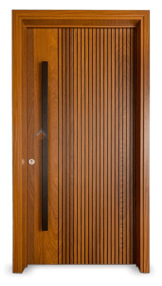 Pintu Interior, House Main Door, House Front Door Design, Flush Door Design, Modern Wooden Doors, House Main Door Design, Door Design Photos, Single Door Design, Main Entrance Door Design