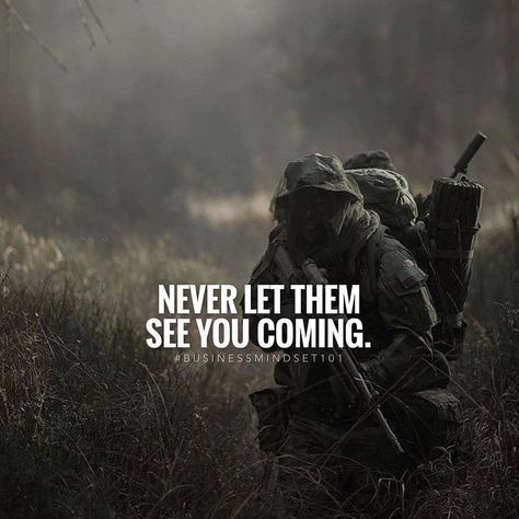 Daily Motivational Quotes on Instagram: “We are here to improve our lives every day... . Follow Us @makesuccesstoday Follow Us @makesuccesstoday Follow Us @makesuccesstoday . . . .…” Military Life Quotes, Soldier Quotes, Indian Army Quotes, Military Motivation, Tactical Life, Move In Silence, Military Quotes, Man Up Quotes, Smart Quotes