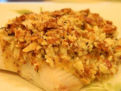 Almond Crusted Mahi-Mahi | Primal Bites Nut Crusted Fish, Almond Crusted Fish, Crusted Mahi Mahi, Mahi Recipes, Mahi Mahi Recipe, Mahi Mahi Recipes, Crusted Fish, Mahi Fish, Paleo Fish