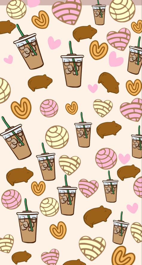 Pan Dulce Background, Pan Dulce Wallpaper, Mexican Candy Wallpaper, Mexican Inspired Wallpaper, Wallpaper Iphone Mexico, Mex Wallpaper, Mexico Aesthetic Wallpaper, Mexican Wallpaper, Mexico Wallpaper