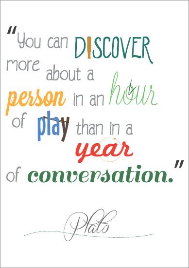 “You can discover more about a person in an hour of play than in a year of conversation." - Plato Early Childhood Quotes, Preschool Quotes, Play Therapy Room, Play Quotes, Childhood Quotes, Therapy Quotes, Teaching Quotes, Play Therapy, Play Based Learning